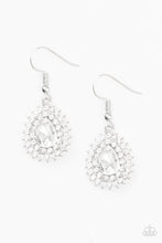 Load image into Gallery viewer, Star Crossed Starlet White Earring Paparazzi Accessories