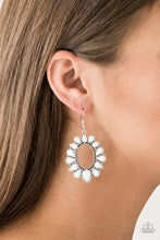 Load image into Gallery viewer, Fashionista Flavor White Earring Paparazzi Accessories