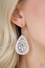 Load image into Gallery viewer, Indie Idol - White Earring Paparazzi Accessories