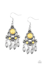 Load image into Gallery viewer, No Place like Homestead Yellow Earring Paparazzi Accessories