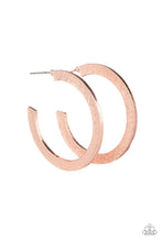 Load image into Gallery viewer, Haute Glam Copper Hoop Earring Paparazzi Accessories