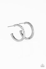 Load image into Gallery viewer, Hoop Haven White Hoop Earrings Paparazzi Accessories