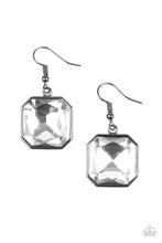 Load image into Gallery viewer, Me, Myself and IDOL Black Gunmetal Earring Paparazzi Accessories