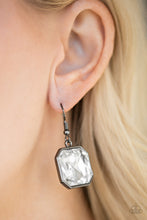 Load image into Gallery viewer, Me, Myself and IDOL Black Gunmetal Earring Paparazzi Accessories