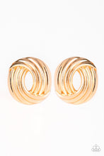 Load image into Gallery viewer, Rare Refinement Gold Earring Paparazzi Accessories