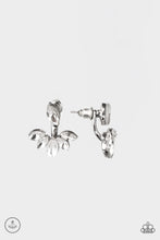 Load image into Gallery viewer, Radical Refinement White Earrings Paparazzi Accessories