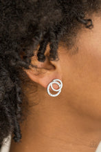 Load image into Gallery viewer, In Great Measure White Earring Paparazzi Accessories