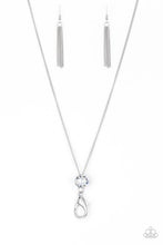 Load image into Gallery viewer, Five Alarm Firework White Lanyard Paparazzi Accessories