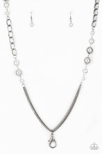 Load image into Gallery viewer, Uptown Talker White Pearl Lanyard Paparazzi Accessories
