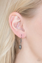 Load image into Gallery viewer, Top ZEN Black Gunmetal Necklace Paparazzi Accessories