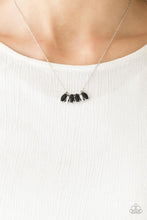 Load image into Gallery viewer, Deco Decadence Black Rhinestone Necklace Paparazzi Accessories