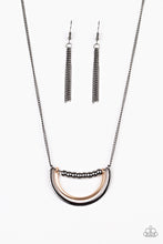 Load image into Gallery viewer, Artificial Arches - Black Necklace Paparazzi Accessories