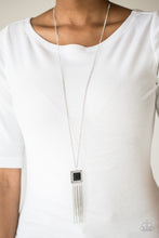 Load image into Gallery viewer, Shimmer Sensai Black Necklace Paparazzi Accessories