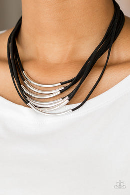 Walk The Walkabout Black Necklace Paparazzi Accessories