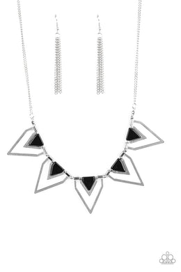 The Pack Leader - Black Necklace Paparazzi Accessories