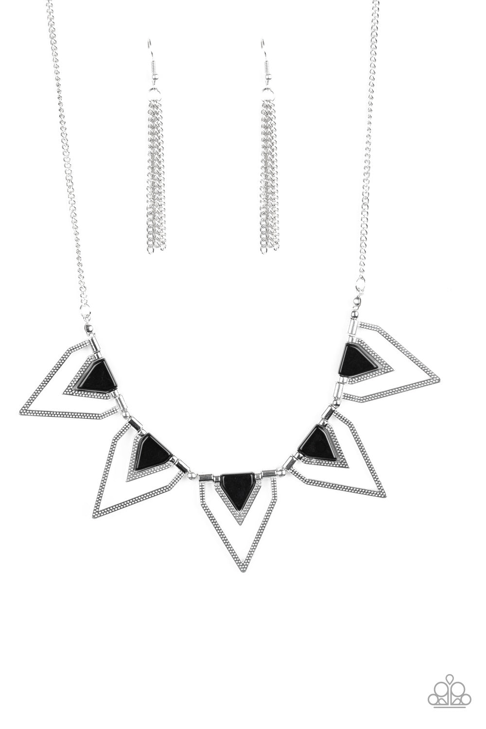 The Pack Leader - Black Necklace Paparazzi Accessories