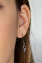 Load image into Gallery viewer, Leading Lady - Black Gunmetal Rhinestone Necklace Paparazzi Accessories