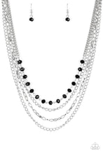 Load image into Gallery viewer, Extravagant Elegance Black Necklace Paparazzi Accessories