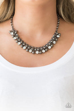 Wall Street Winner Black Necklace Paparazzi Accessories