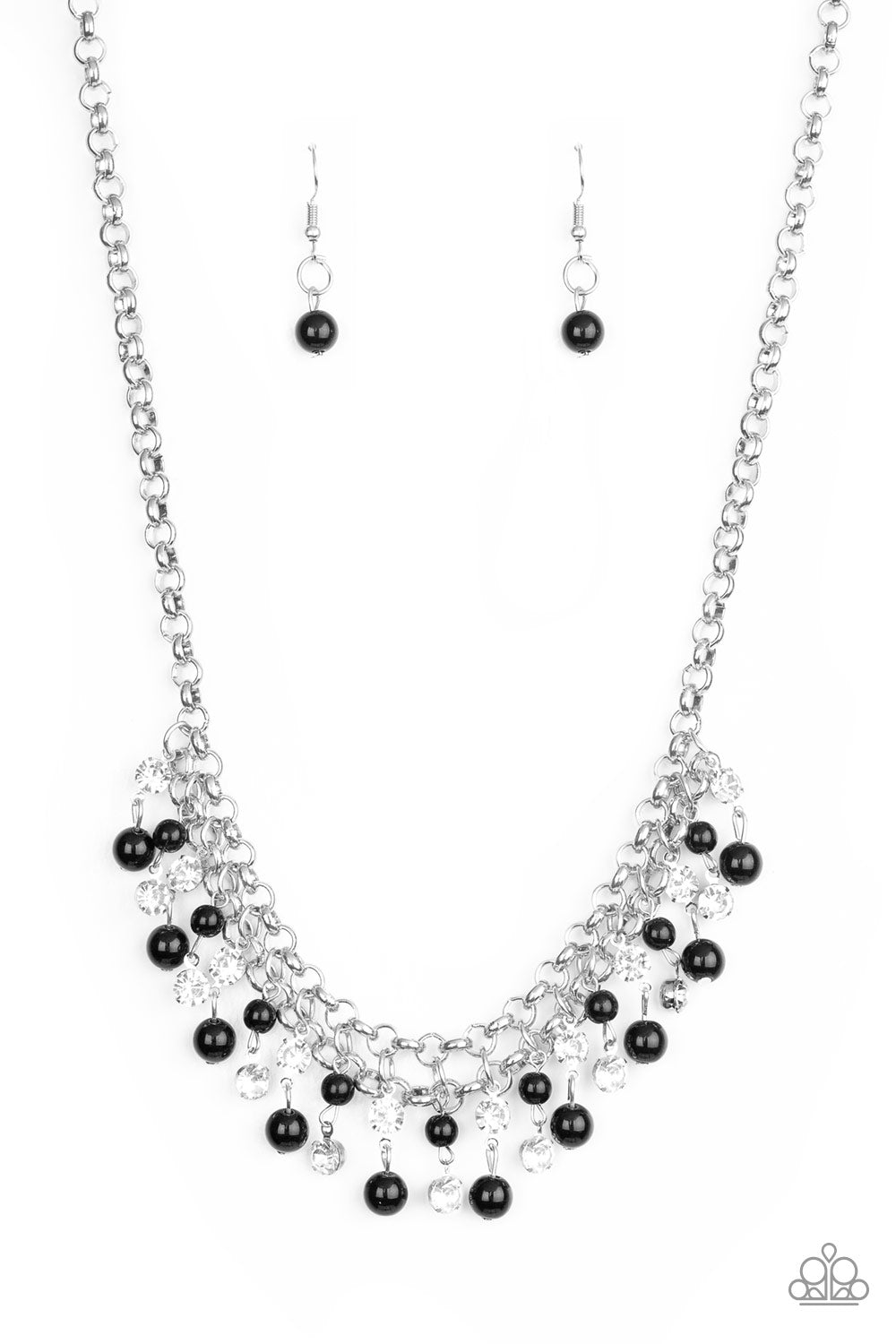 You May Kiss The Bride - Black Necklace Paparazzi Accessories