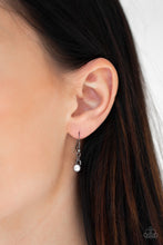 Load image into Gallery viewer, Straight To The Top - Black Gunmetal Rhinestone Necklace Paparazzi Accessories