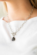 Load image into Gallery viewer, So Sorority Black Toggle Necklace Paparazzi Accessories