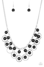 Load image into Gallery viewer, Really Rococo Black Necklace Paparazzi Accessories