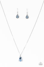 Load image into Gallery viewer, Classy Classicist - Blue Necklace Paparazzi Accessories