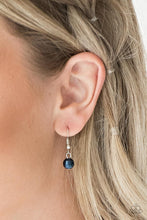 Load image into Gallery viewer, You May Kiss The Bride Blue Pearl Necklace Paparazzi Accessories