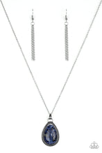 Load image into Gallery viewer, On The Home FRONTIER Blue Necklace Paparazzi Accessories