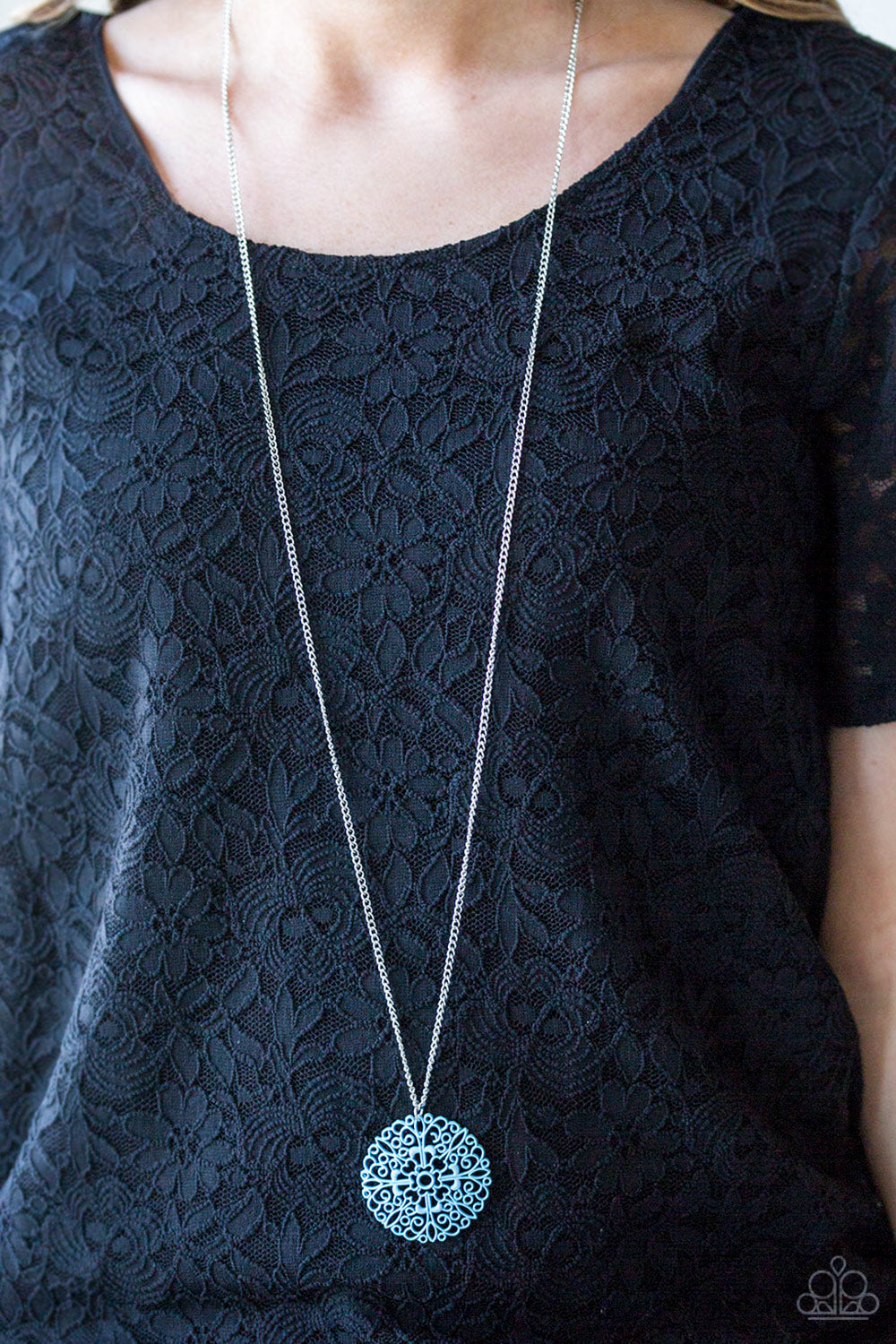 Midsummer Musical Blue Necklace Paparazzi Accessories