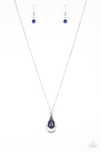 Load image into Gallery viewer, Just Drop It Blue Moonstone Necklace Paparazzi Accessories