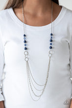 Load image into Gallery viewer, Vividly Vivid Blue Necklace Paparazzi Accessories