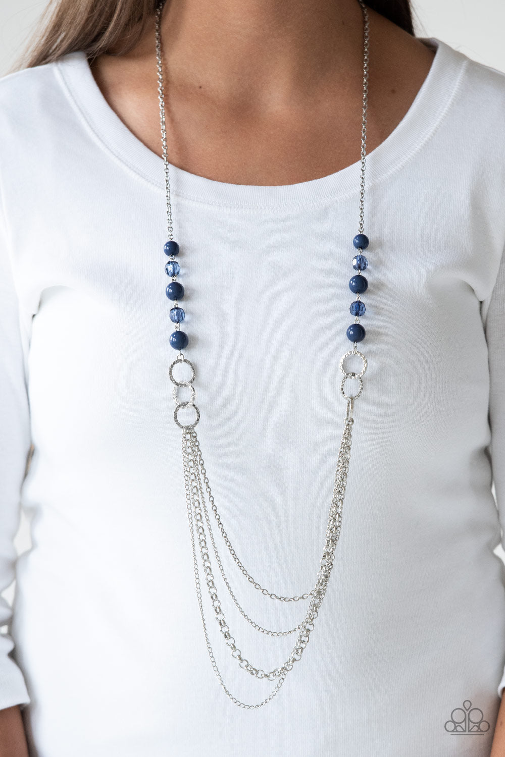Vividly Vivid Blue Necklace Paparazzi Accessories