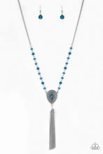 Load image into Gallery viewer, Soul Quest Blue Necklace Paparazzi Accessories