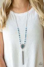 Load image into Gallery viewer, Soul Quest Blue Necklace Paparazzi Accessories