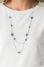 Load image into Gallery viewer, Raise Your Glass Blue Necklace Paparazzi Accessories
