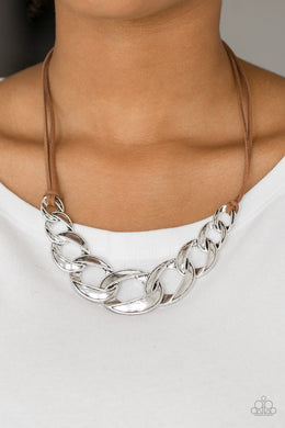 Naturally Nautical Brown Necklace Paparazzi Accessories