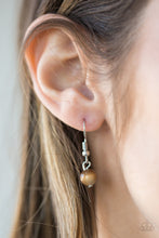 Load image into Gallery viewer, Total Tranquility Brown Moonstone Necklace Paparazzi Accessories