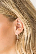 Load image into Gallery viewer, You May Kiss the Bride Brown Necklace Paparazzi Accessories