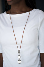 Load image into Gallery viewer, Embrace The Journey Brown Necklace Paparazzi Accessories