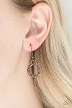 Load image into Gallery viewer, Trippin On Texture - Copper Necklace Paparazzi Accessories