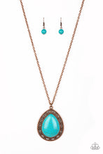 Load image into Gallery viewer, Full Frontier Copper Necklace Paparazzi Accessories