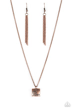 Load image into Gallery viewer, Own Your Journey Copper Necklace Paparazzi Accessories
