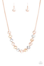 Load image into Gallery viewer, Simple Sheen - Rose Gold Necklace Paparazzi Accessories