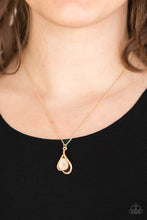 Load image into Gallery viewer, Tell Me A Love Story - Gold Necklace Paparazzi Accessories