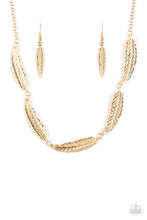 Load image into Gallery viewer, Light Flight Gold Necklace Paparazzi Accessories