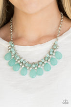 Load image into Gallery viewer, Trending Tropicana Green Necklace Paparazzi Accessories