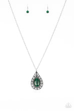 Load image into Gallery viewer, Total Tranquility Green Moonstone Necklace Paparazzi Accessories
