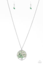 Load image into Gallery viewer, Naturally Nirvana Green Necklace Paparazzi Accessories